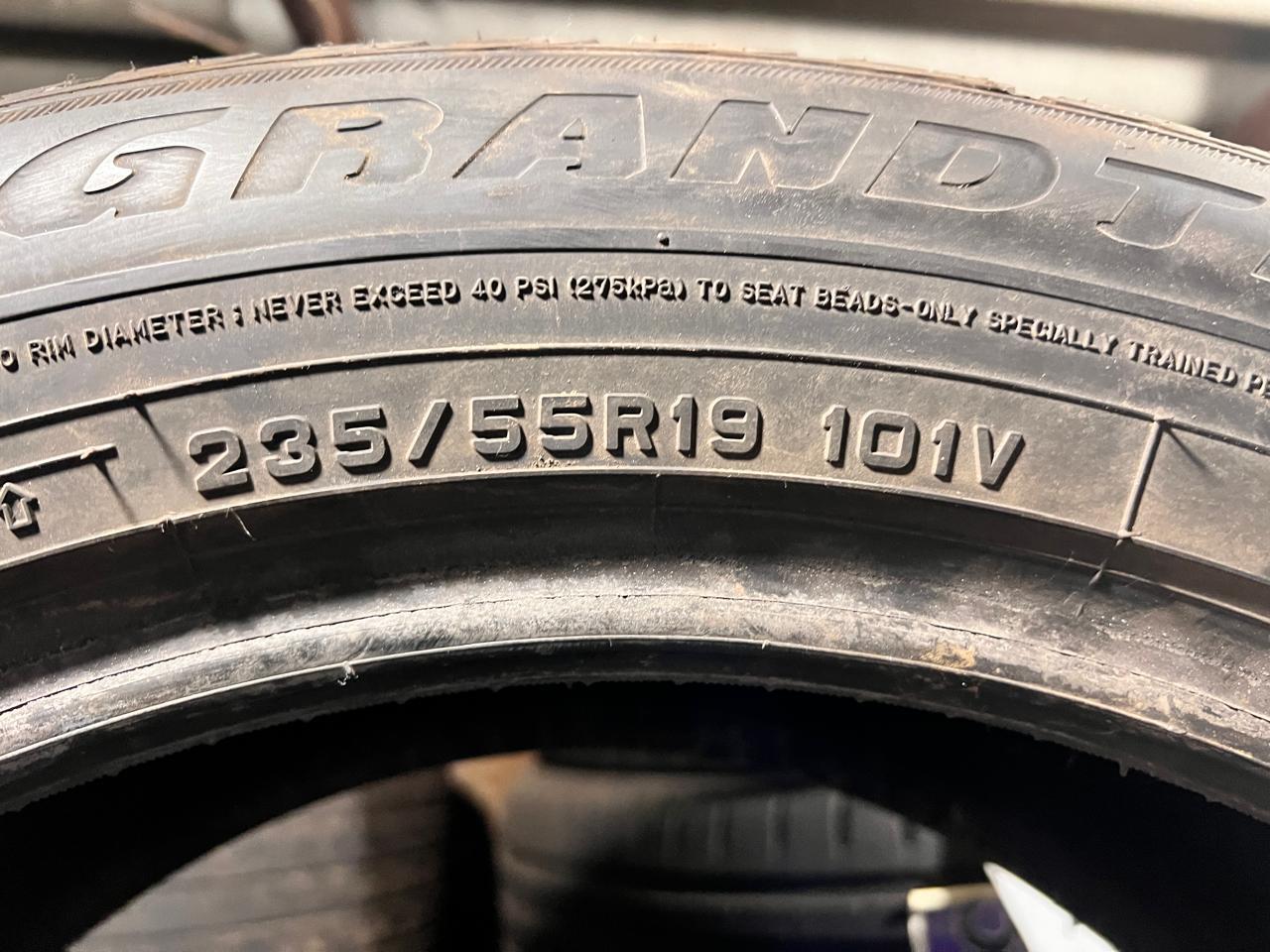 Dunlop Grandtrek PT3 235/55 R19 за 4 шт.
